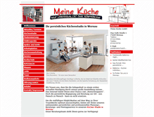 Tablet Screenshot of meine-kueche.info